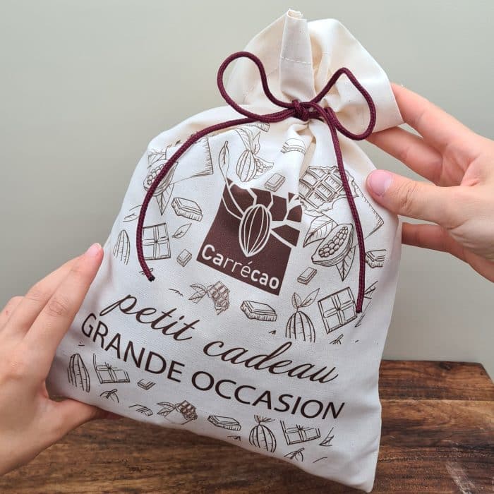 Emballage cadeau en coton