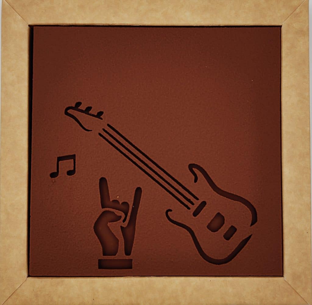 Carrécao - Votre chocolat personnalisé spécial Musique guitare