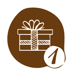 numéro 1 chocolat personnalisé