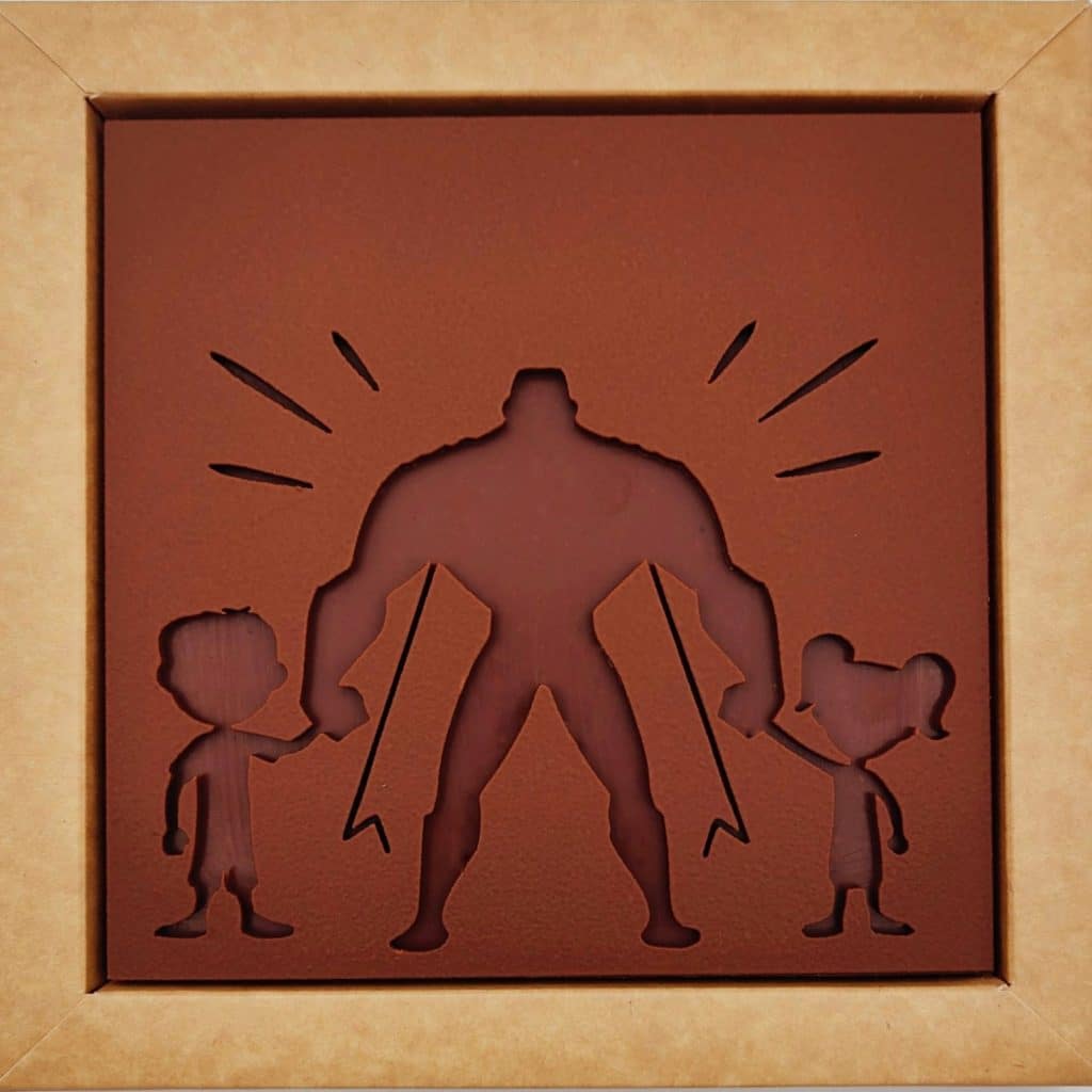 Tablette fête des pères à personnaliser